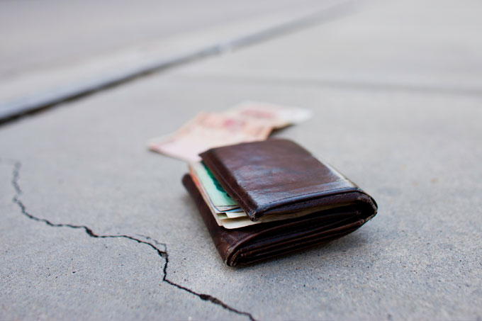 If you found a wallet in the street what would you do?